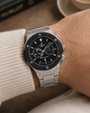HB Chronograph Silver and Black image 2